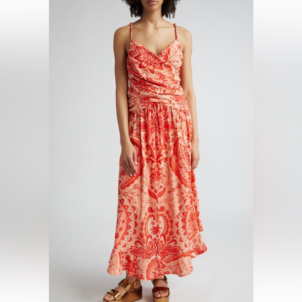 Farm Rio Jaipur Linen Dress